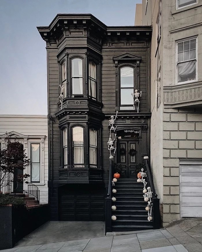 Самые красивые дома Сан-Франциско в викторианском стиле Photo943
