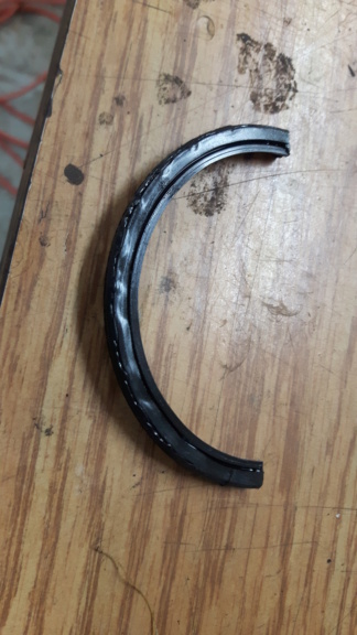 Is this an overcrushed rear seal? 20210110