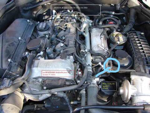 Mercedes C220 cdi an 2003 ] problème démarrage et durite carburant