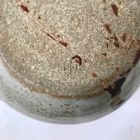Mystery Stoneware Teapot, IM or JM mark? Iain Markham? Img_3521