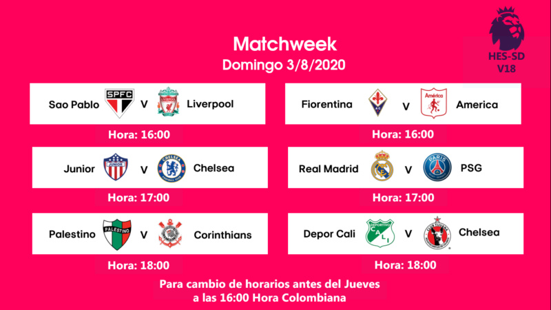 [HES-SDv18] Resumen Semifinales de Copa & Jornada 8 y 9 // Horarios Final de Copa & J10 y J11  Horari17