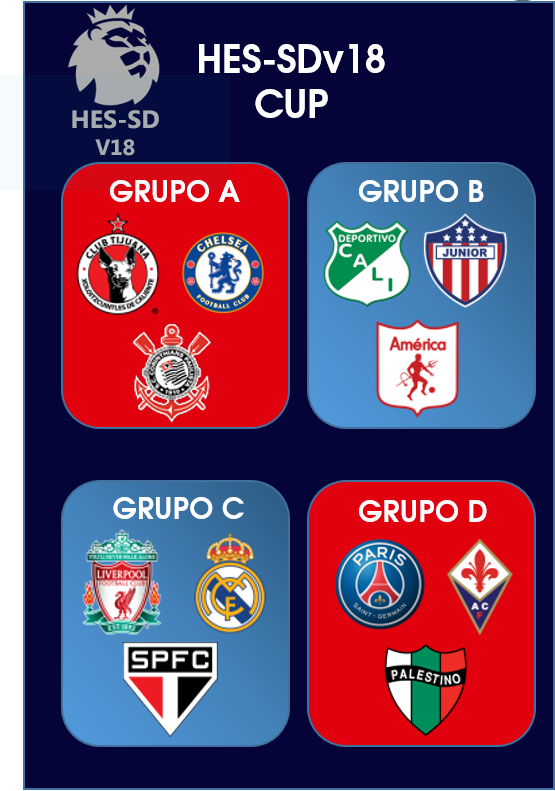 [HES-SDv18]Resumen J3 & J4 // Sorteo de Grupos Copa // Horarios Copa J1 & J2 + Horarios J5 Liga Imagen10