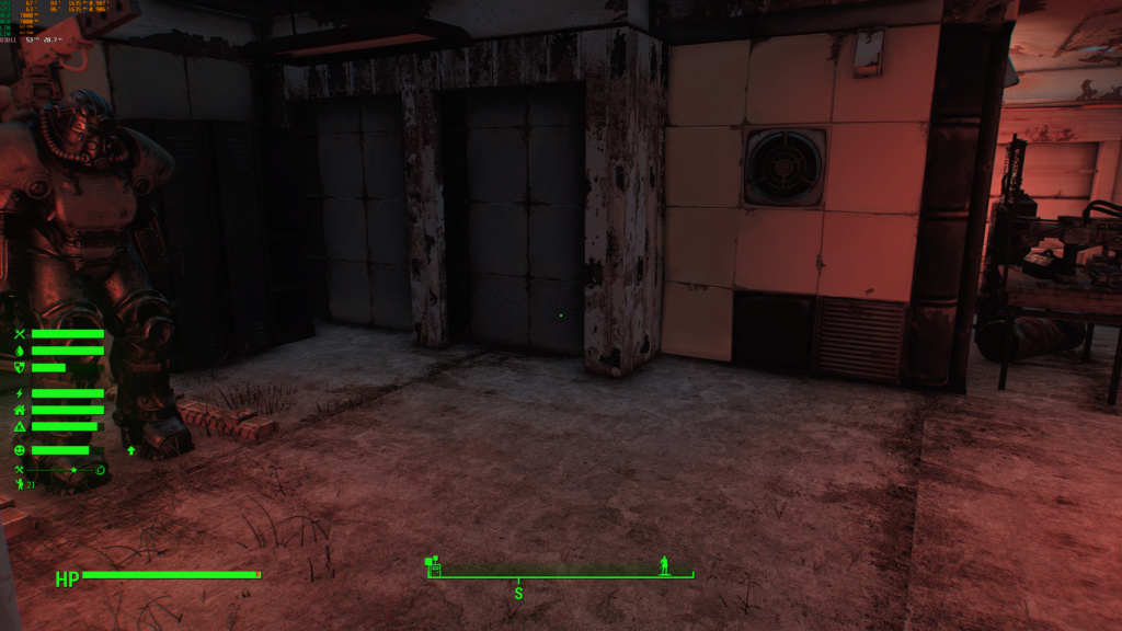 Grey horizontal lines when gaming Fallout 4 Only Screen13