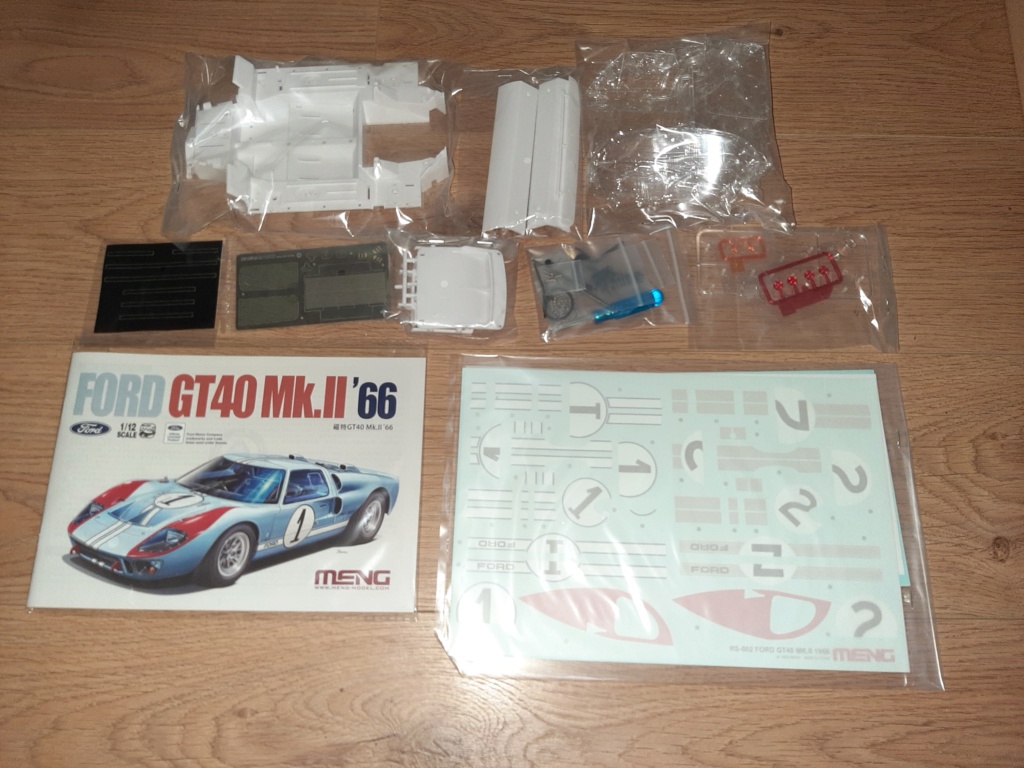 Meng Ford GT40 1/12 20211223