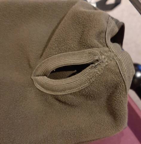 Austrian army fleece jacket top