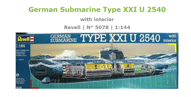 U-Boot Type XXI U 2540 (Revell 1/144°) de Juju75 Captur11