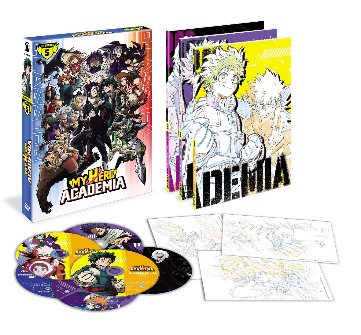 My Hero Academia saison 5 en DVD et Blu-ray chez Crunchyroll 36766110