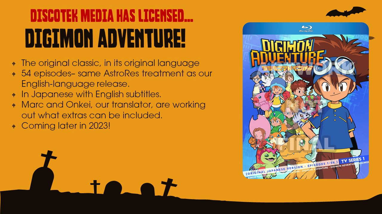 Blu-ray USA - Digimon Adventure chez Discotek Média Image15