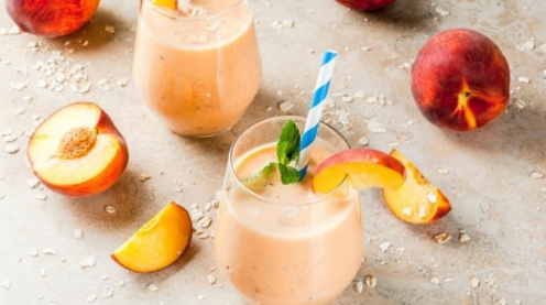 Licuado de durazno con leche, esta bebida será tu favorita para saciar el hambre Screen20