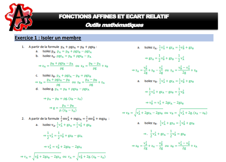 Ma 20/09 : Outils maths : Fonctions affines Outils10