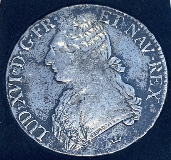 1789, 1Ecu de Luis XVI. 09fa8710