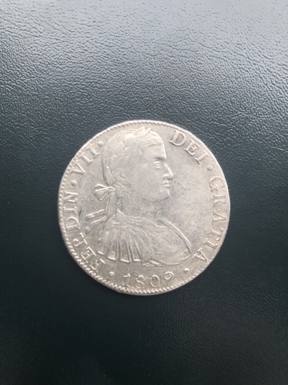 8 reales Fernando VII México 1809 Img-4415