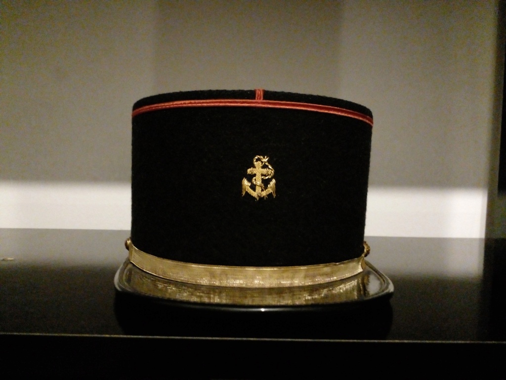 Képis lieutenant-colonel / marine 20230919
