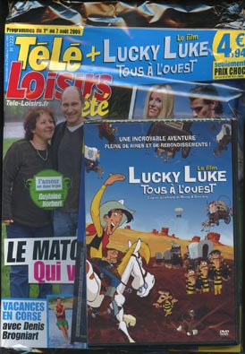 Le film "Lucky Luke tous à l'ouest" T6276s10
