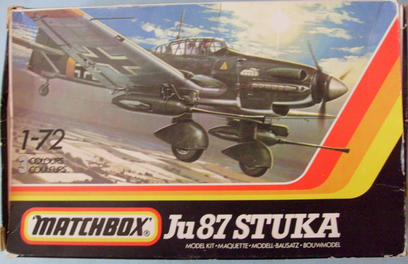 [MATCHBOX] JUNKERS Ju 87 D3/G1 STUKA 1/72ème Réf 40111 S7305011