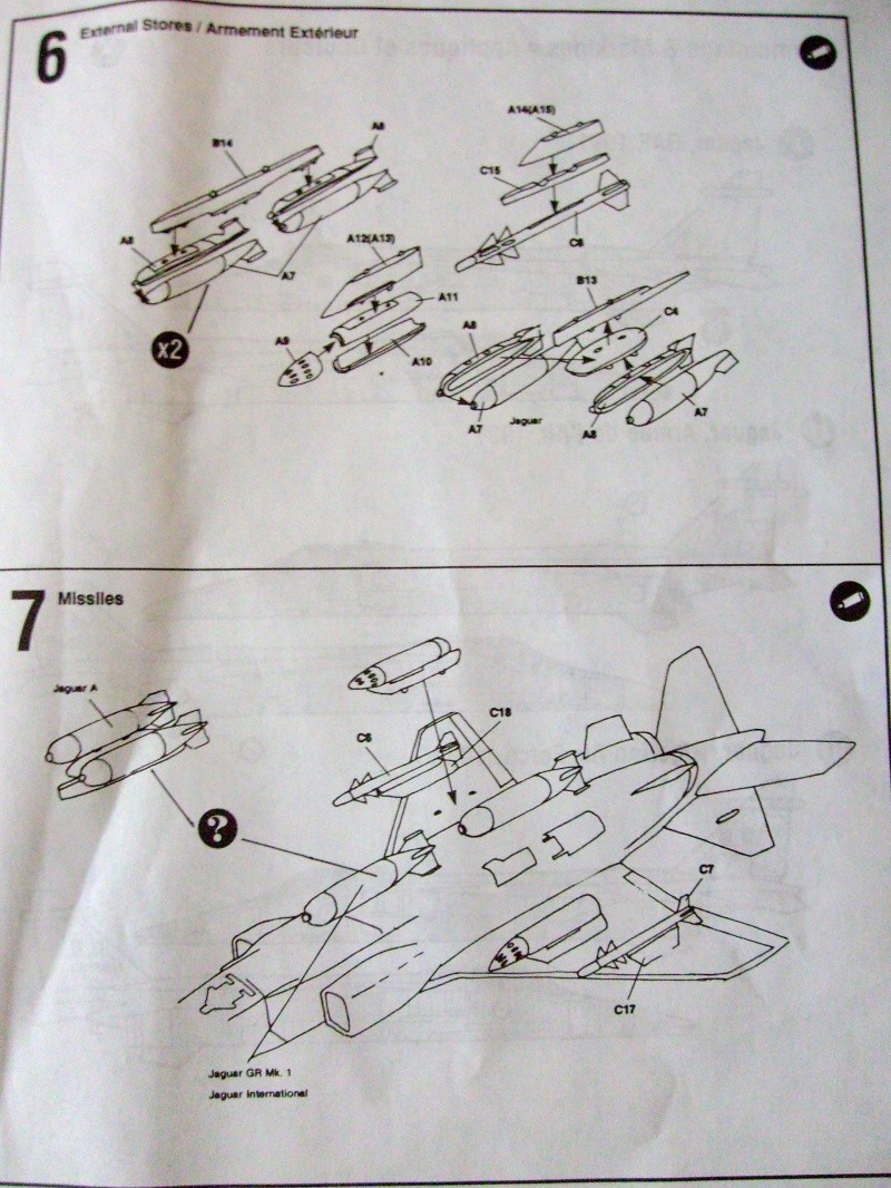 [HOBBYCRAFT]  SEPECAT JAGUAR A 1/72ème Réf HC1339 S7305251