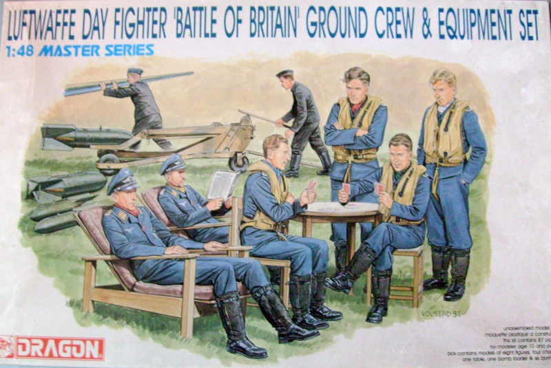 [Dragon] luftwaffe day fighter "battle of britain" ground crew& equipement set S7305379
