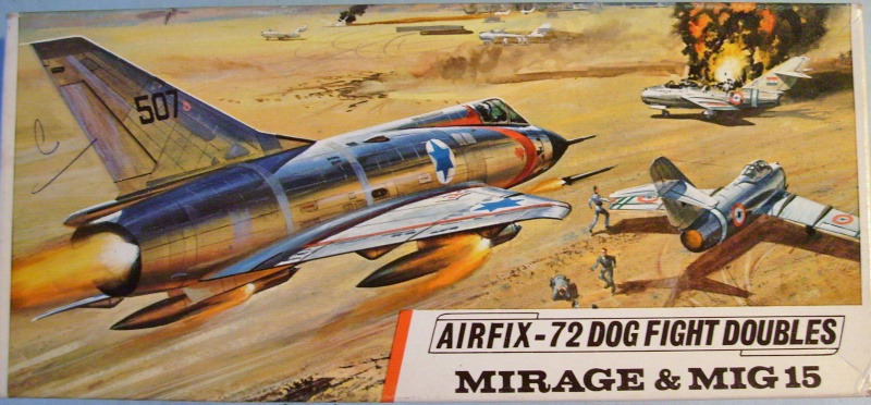 [AIRFIX] DOGFIGHT DOUBLE DASSAULT MIRAGE III C & Mig 15 1/72ème Réf D363F S7306752
