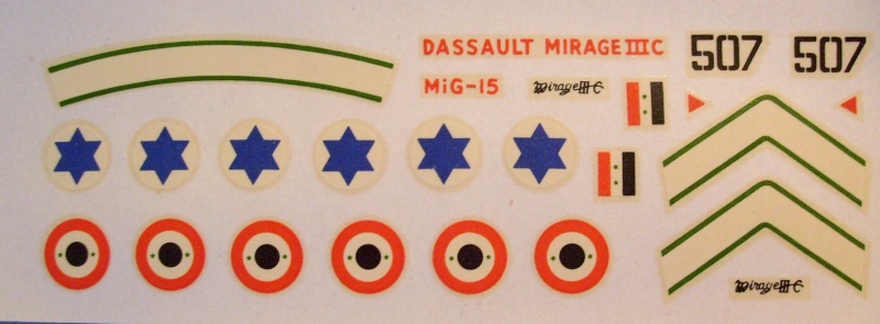 [AIRFIX] DOGFIGHT DOUBLE DASSAULT MIRAGE III C & Mig 15 1/72ème Réf D363F S7306757