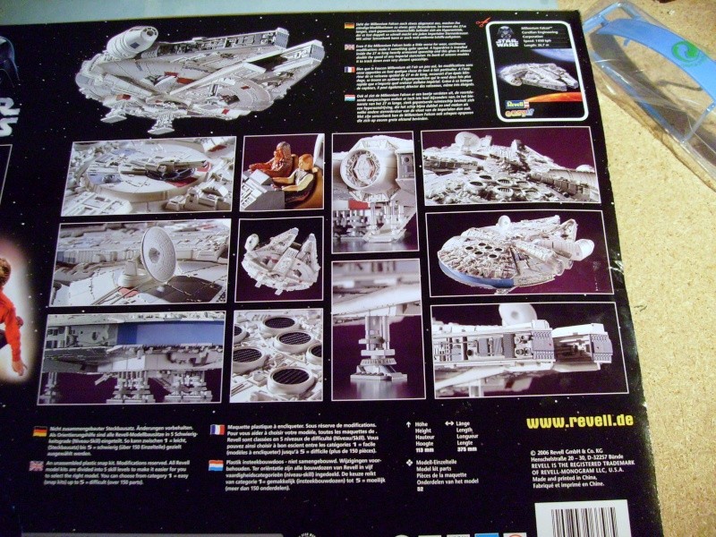 [REVELL] STAR WARS MILLENNIUM FALCON 1/72ème Réf 06658 S7306872