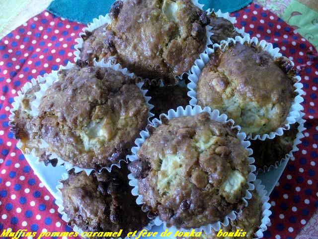 Muffins pommes caramel et fève de tonka Muffin11