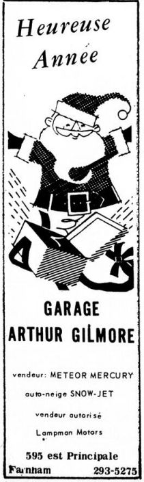 Garage Arthur Gilmore (Mercury) Farnham  1967ga11