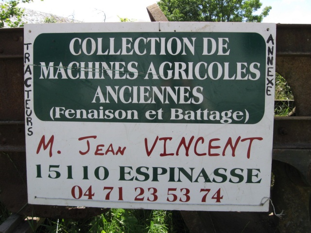 Collectionneur de matériel agricole dans le Cantal Photo178