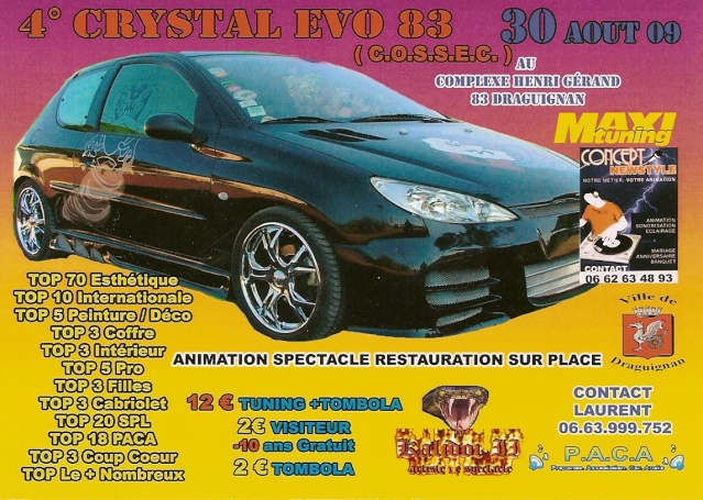 4° CRYSTAL EVO 83 ( 30 AOUT 2009 ) Numari10