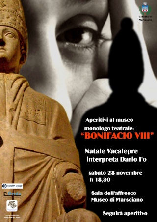 Natale Vacalebre interpreta Dario Fo, 28/11 a Marsciano Bonifa10