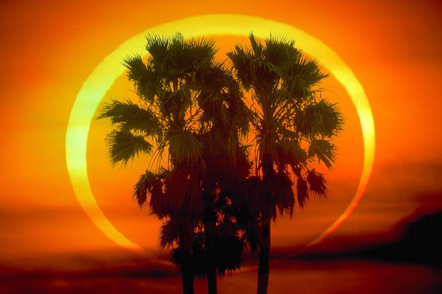 L' Eclipse Annulaire de Soleil du 26 Janvier 2009 Eclipc10