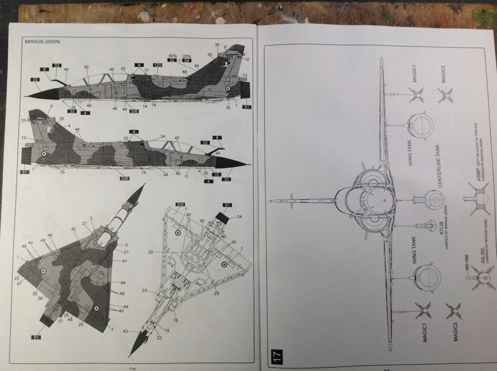 Fil rouge 2022 / Dassault * Mirage 2000B (Kinetic 1/48) Img_1020