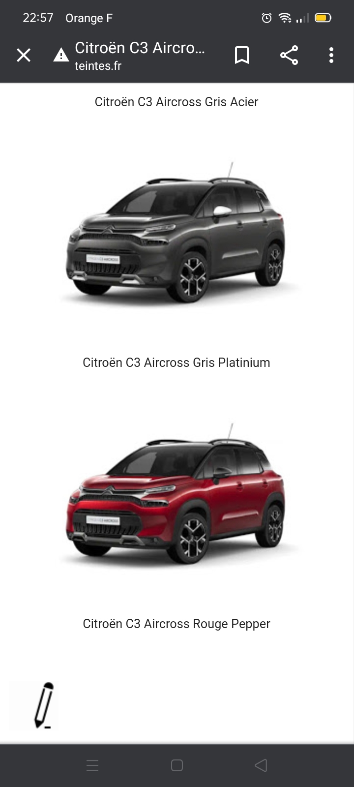 2021 - [Citroën] C3 Aircross restylé - Page 12 Screen66