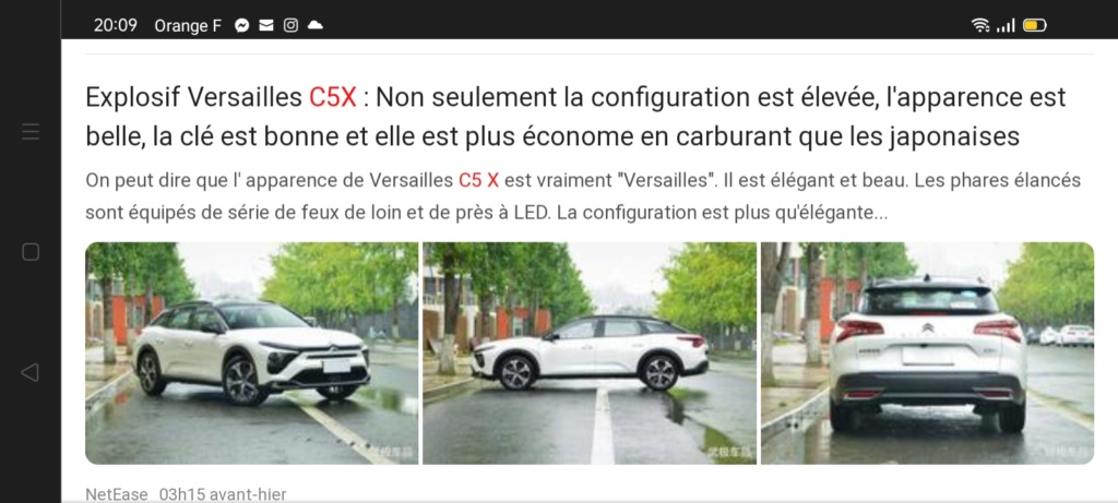 2021 - [Citroën] C5X  [E43] - Page 25 Screen97