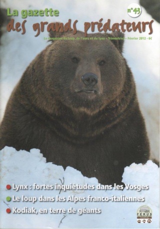 ·	Ursus arctos arctos : l’ours brun Gazett10