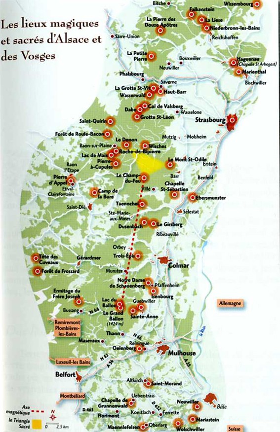 Carte hauts lieux telluriques Alsace et Vosges Lieux_10