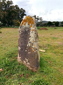 Positionner un menhir dans son jardin. Menhir10