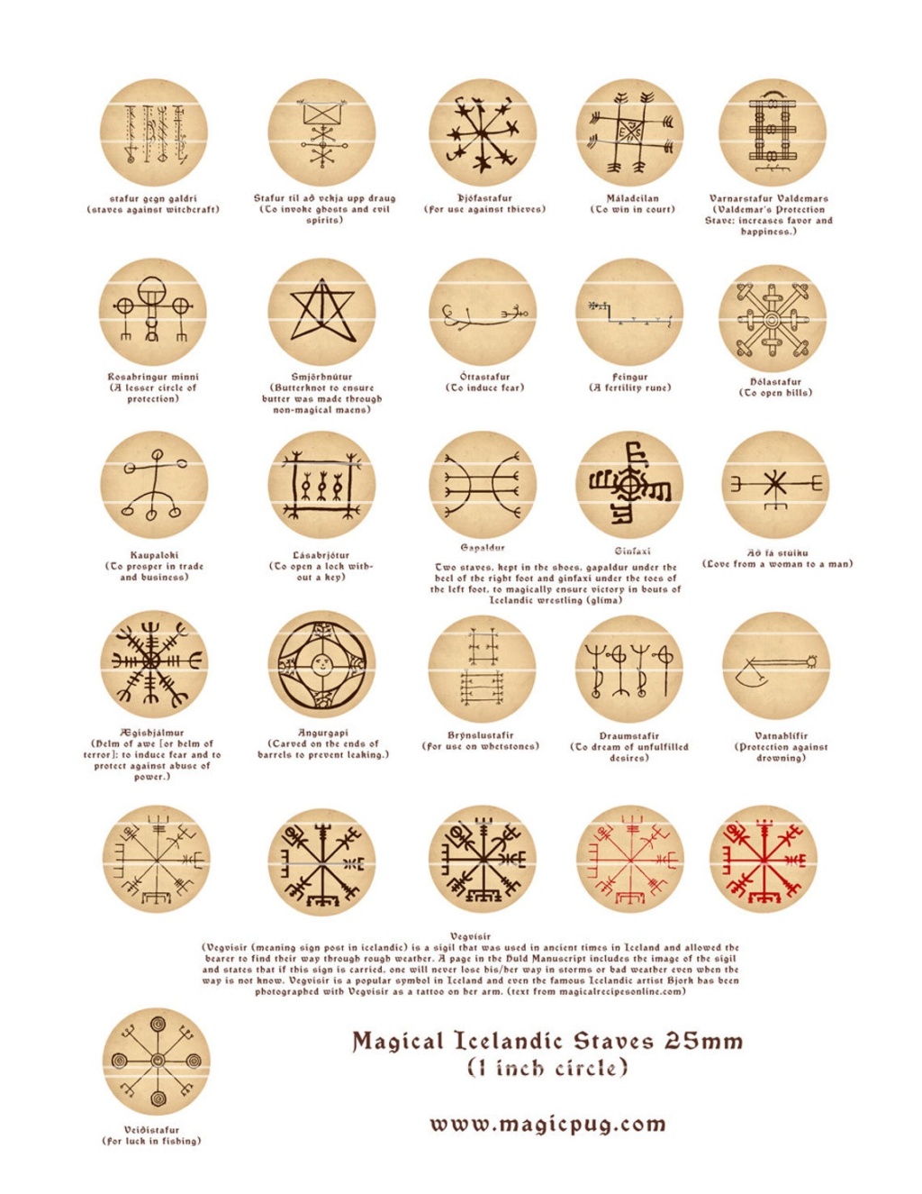 Talismans islandais  Symbol13