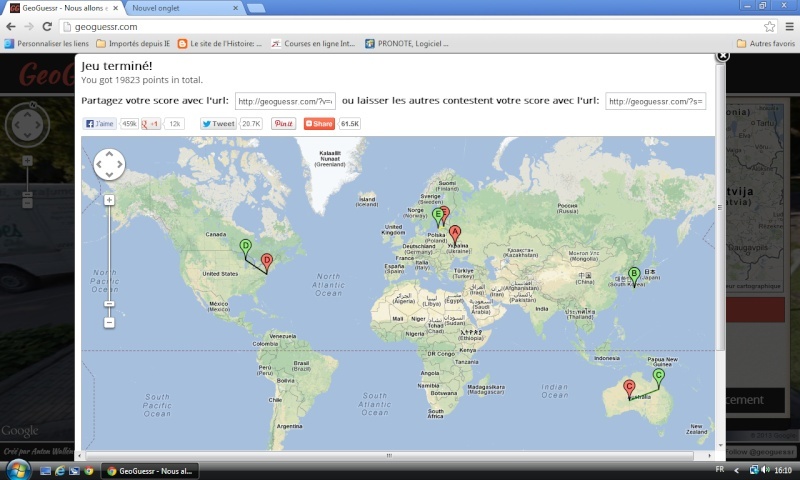 GeoGuessr Jeu utilisant Google Maps  Sco210