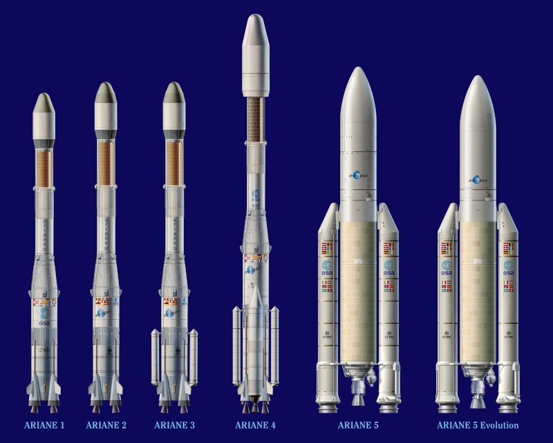 Quel est cette maquette de fusée Ariane? Ariane10