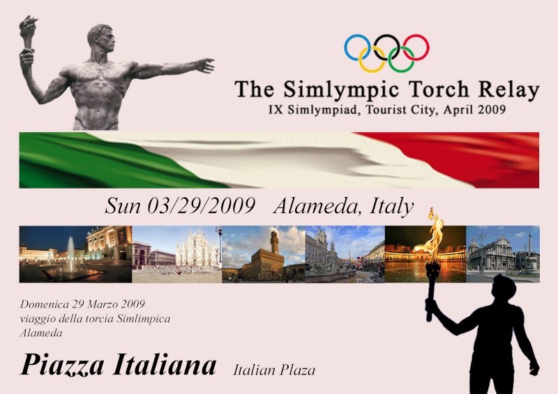 Torch Relay - Sunday March 29th - Alameda, Italy Copert10