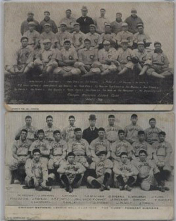 Large 1906 Cubs/Sox WS Supplement 1906wo10