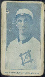 e222 AWH Caramels, Virginia League. 1910 Mccaul10