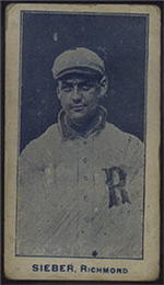 e222 AWH Caramels, Virginia League. 1910 Sieber12