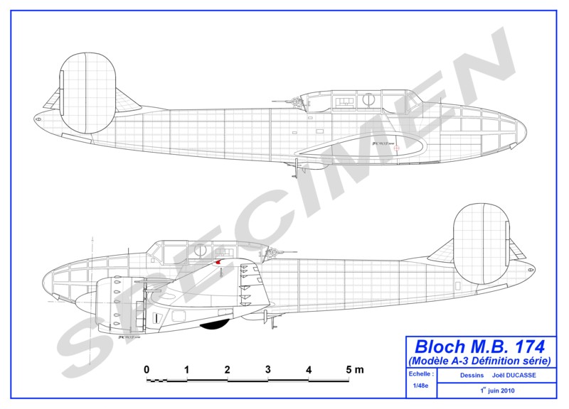 Bloch MB 174 Plan_410