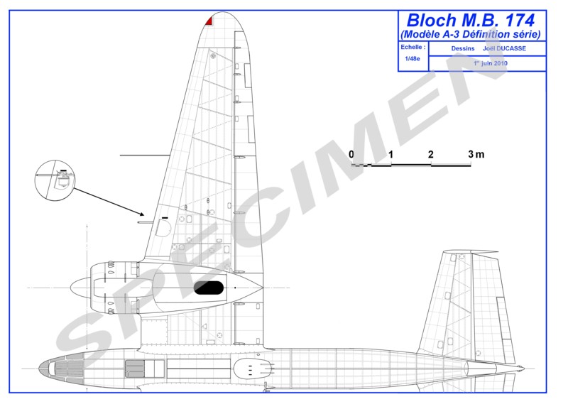 Bloch MB 174 Plan_810