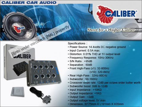 New & Latest Model, CALIBER CAR AUDIO Promotion!! Cex-6013