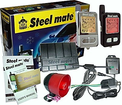 STEEL MATE 898G 2WAY LCD REMOTE START CAR ALARM *Offer* Steelm10