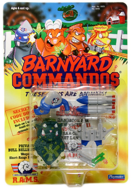 BARNYARD COMMANDOS (Playmates) 1989-1990 Ba_1110