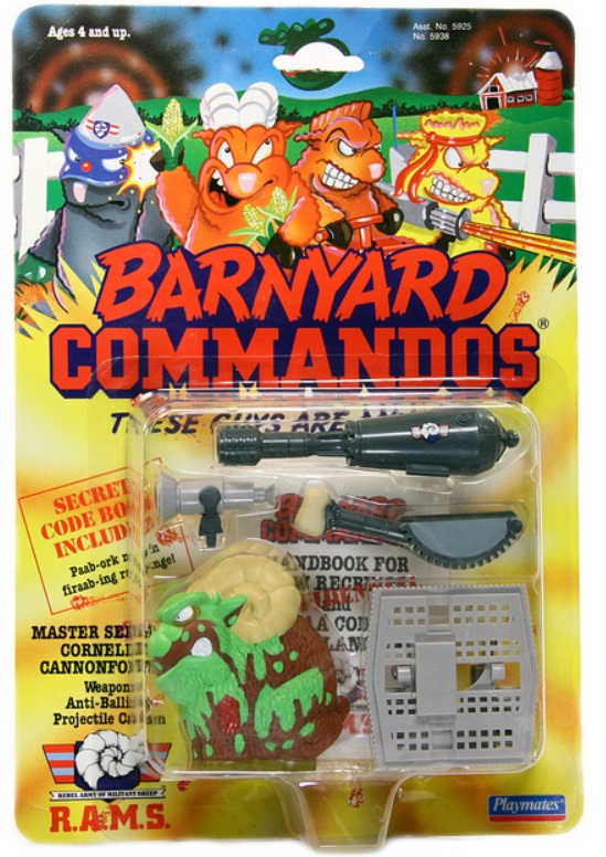 BARNYARD COMMANDOS (Playmates) 1989-1990 Ba_1210