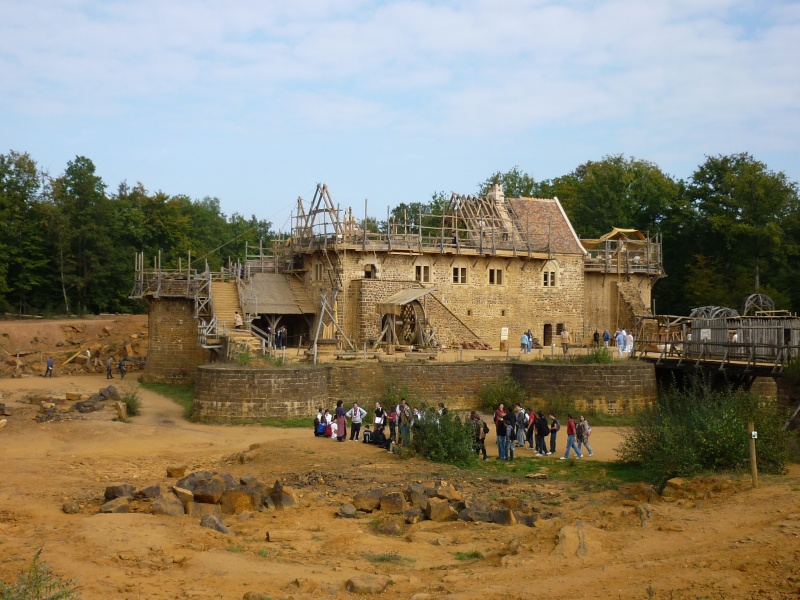 Chateau de Guedelon, vu par Binbin, et revu par Mimi P1010535